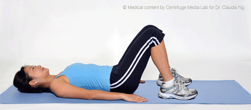 gluts and back lower back exercise